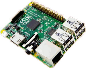 The Raspberry Pi model B+