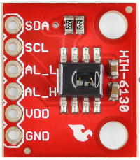 Honeywell HIH6130, calibrated humidity and temperature sensor